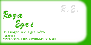 roza egri business card